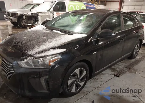 2018 Hyundai Ioniq Hybrid Sel z USA, uszkodzony, nr VIN KMHC75LC0JU086797